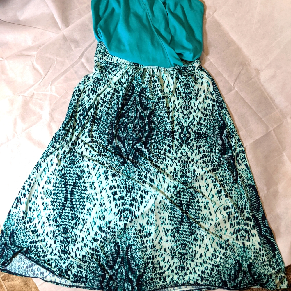 Animal Print Maxi Skirt
